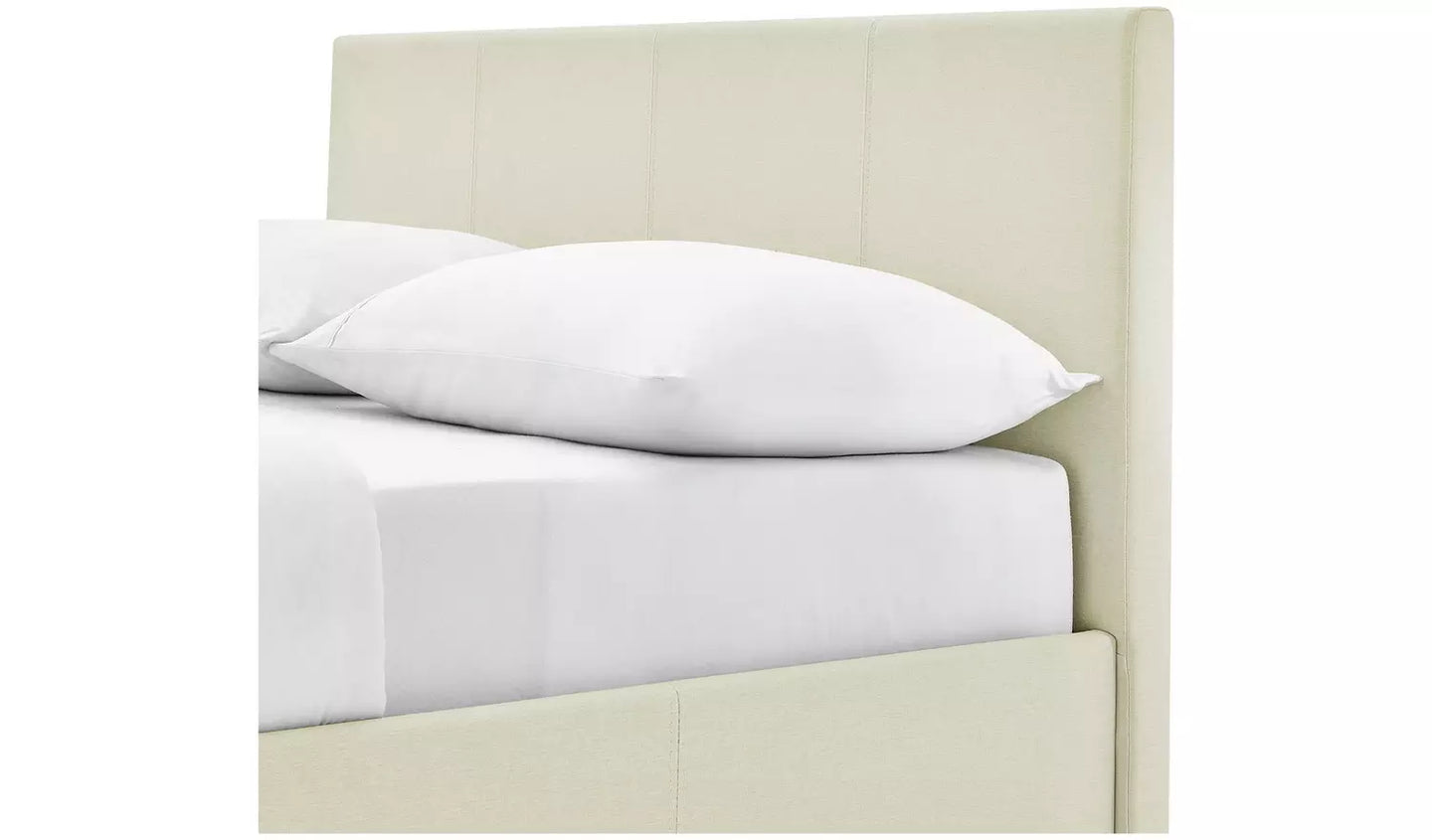 Heathdon Double End Lift Ottoman Bed - Natural